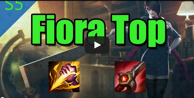 Guia: Fiora Top com Smite!