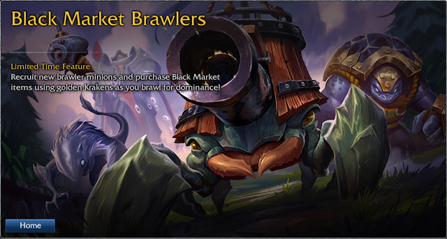 Novo Modo de Jogo no PBE – Black Market Brawlers