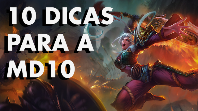 10 Dicas para a MD10