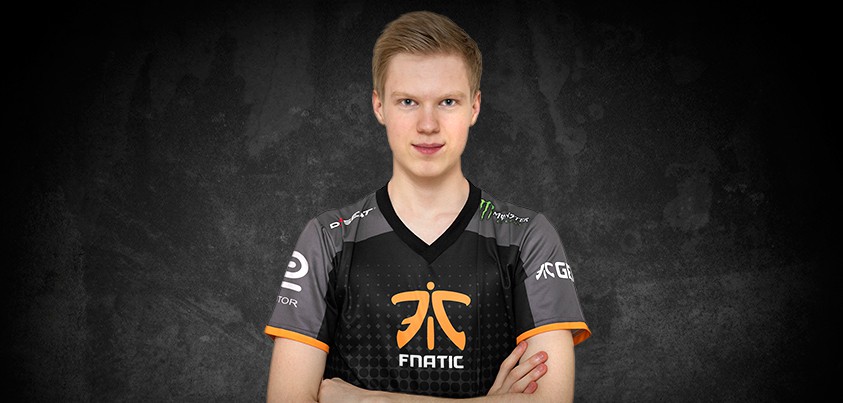 Fnatic faz mudanças em sua Line-Up e Anuncia novo Suporte