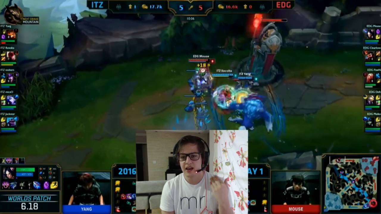 Análise da vitória da INTZ contra a EDG