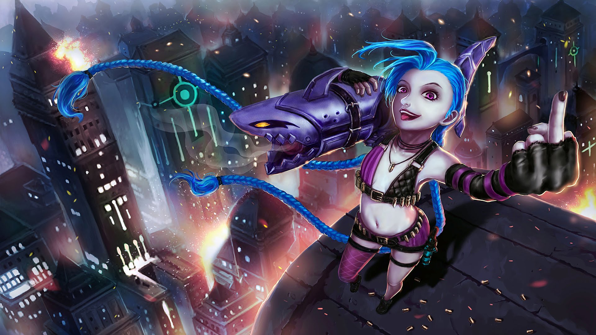No PBE, a Jinx causa mais de 2000 de dano com seu “Zap”