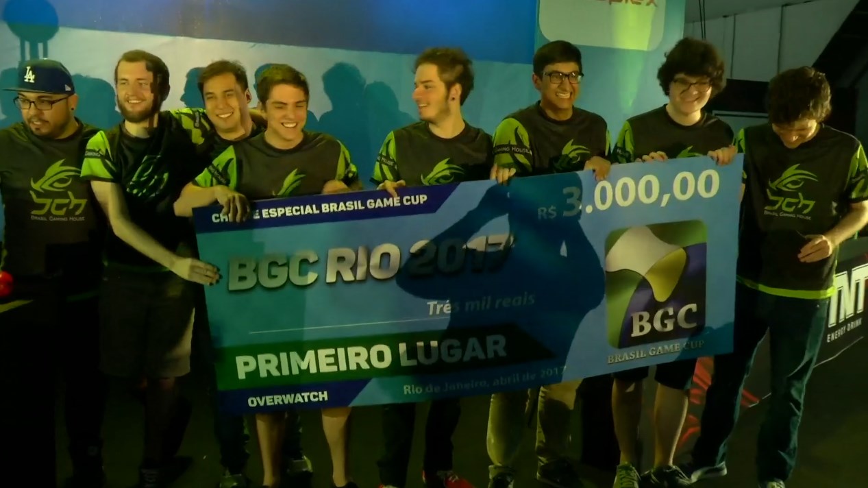 Brasil Gaming House é campeã da BGC Rio 2017 de Overwatch