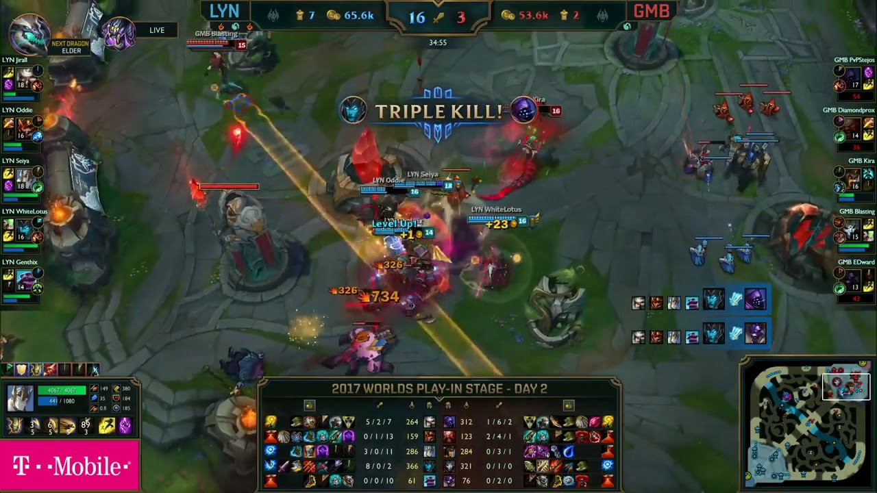 Jogada – WhiteLotus faz primeiro pentakill do Mundial 2017