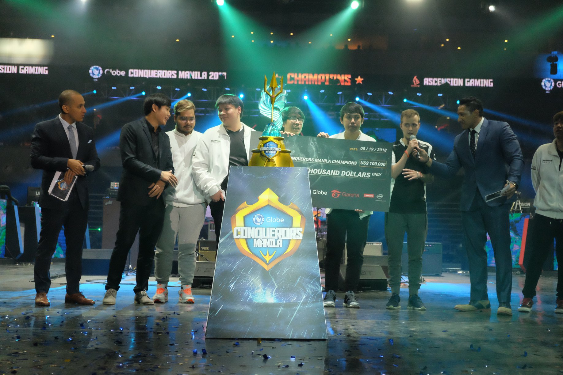 Ascencion vence a SEA Tour e é 3° equipe classificada para o Mundial 2018