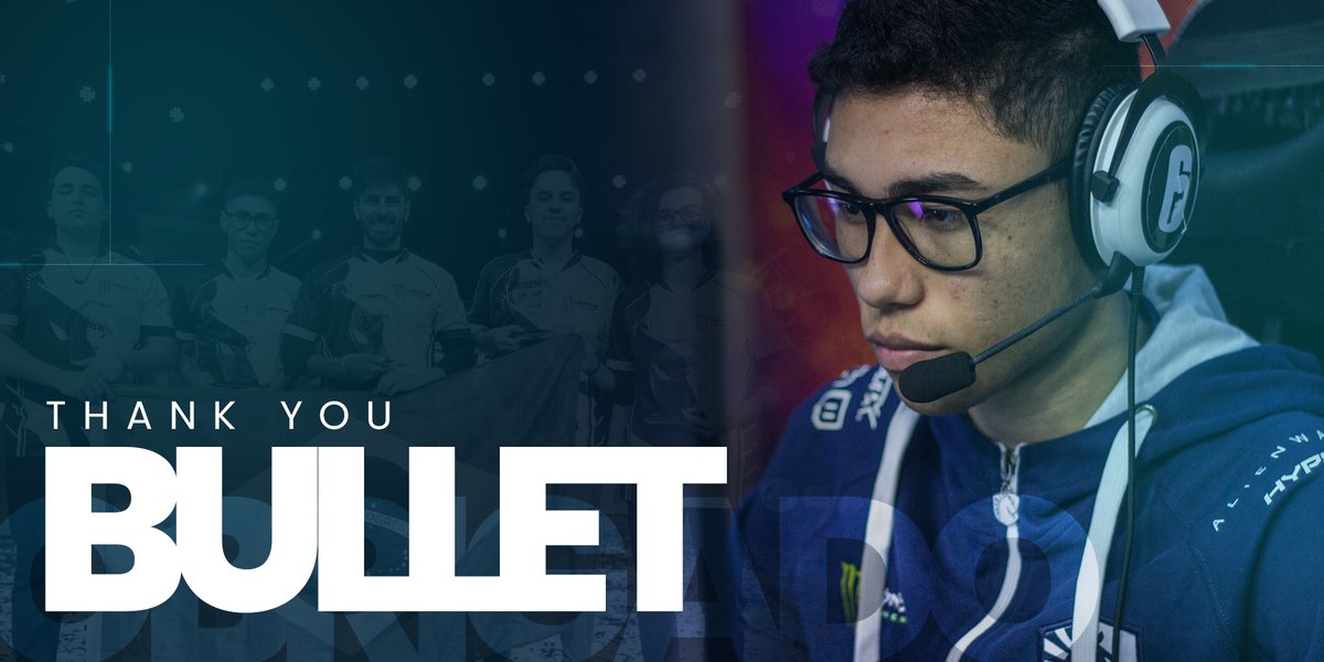 Bullet deixa a equipe de R6 Team Liquid e organização assina com Paluh