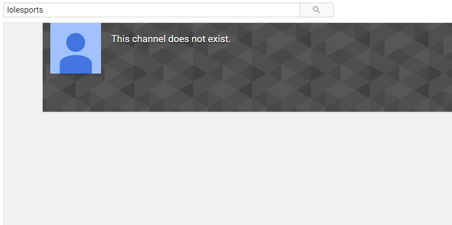 Canal “LOL eSports BR” foi misteriosamente deletado do Youtube