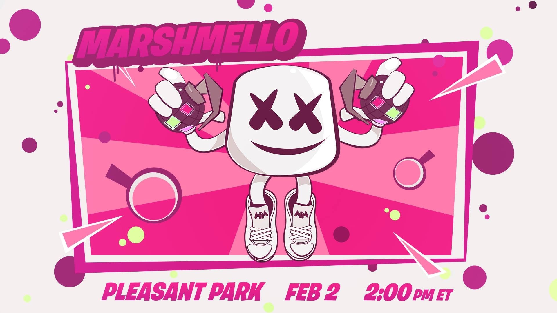 DJ Marshmello faz show ao vivo dentro do Fortnite