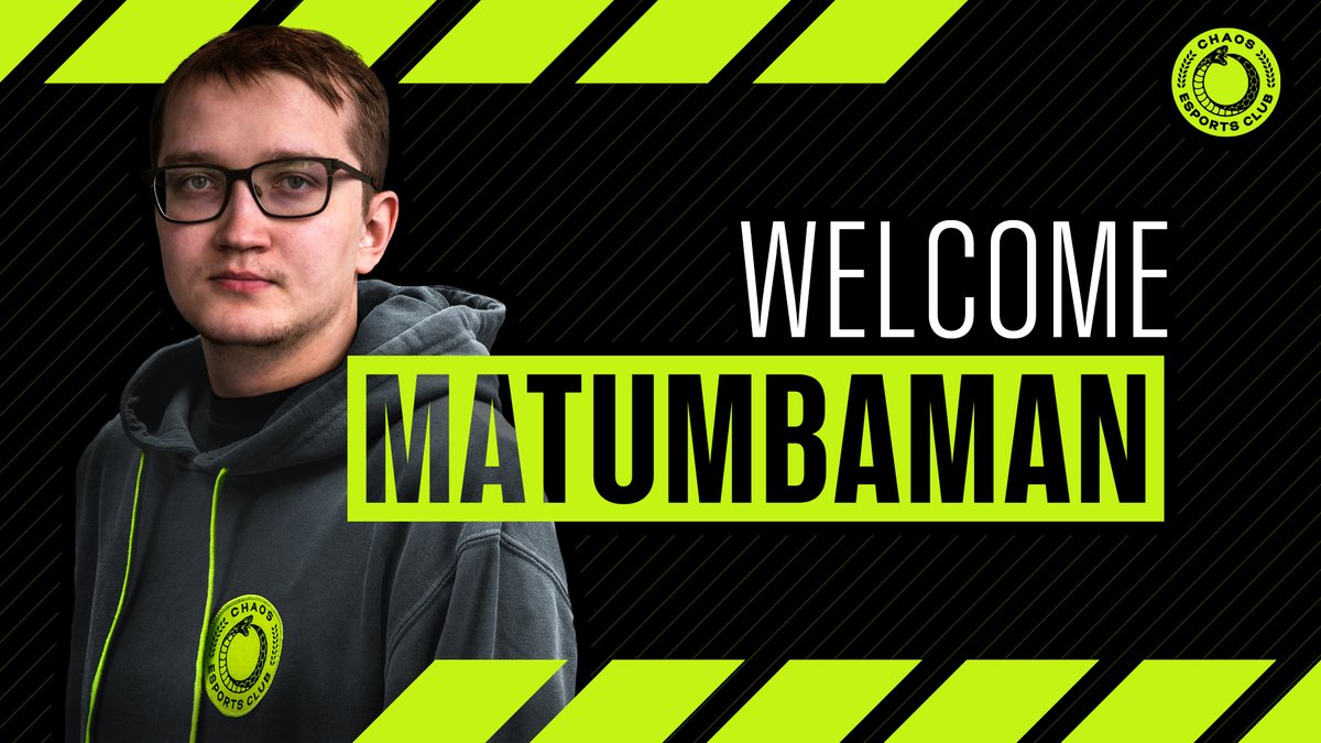 Dota 2: Chaos anuncia a contratação de MATUMBAMAN