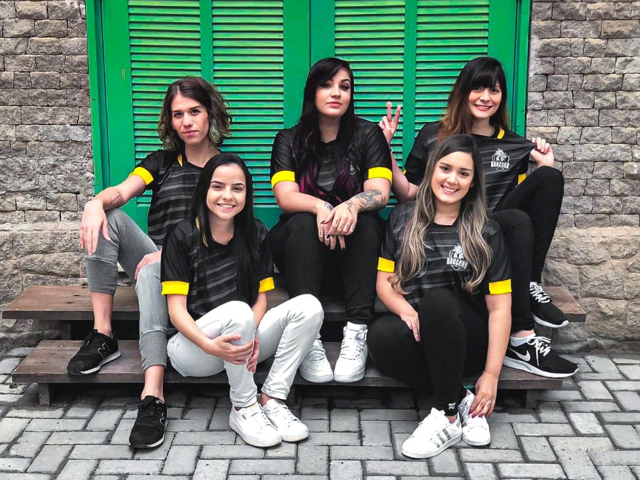 CS:GO: Black Dragons anuncia line-up feminina para disputa do CBCS