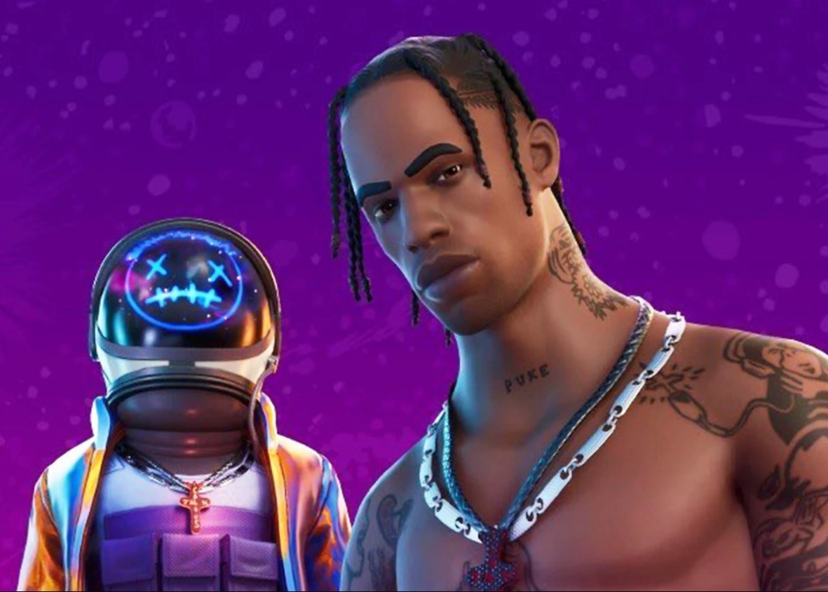 Fortnite: Show de Travis Scott tem 2 vezes mais jogadores que o pico da Steam