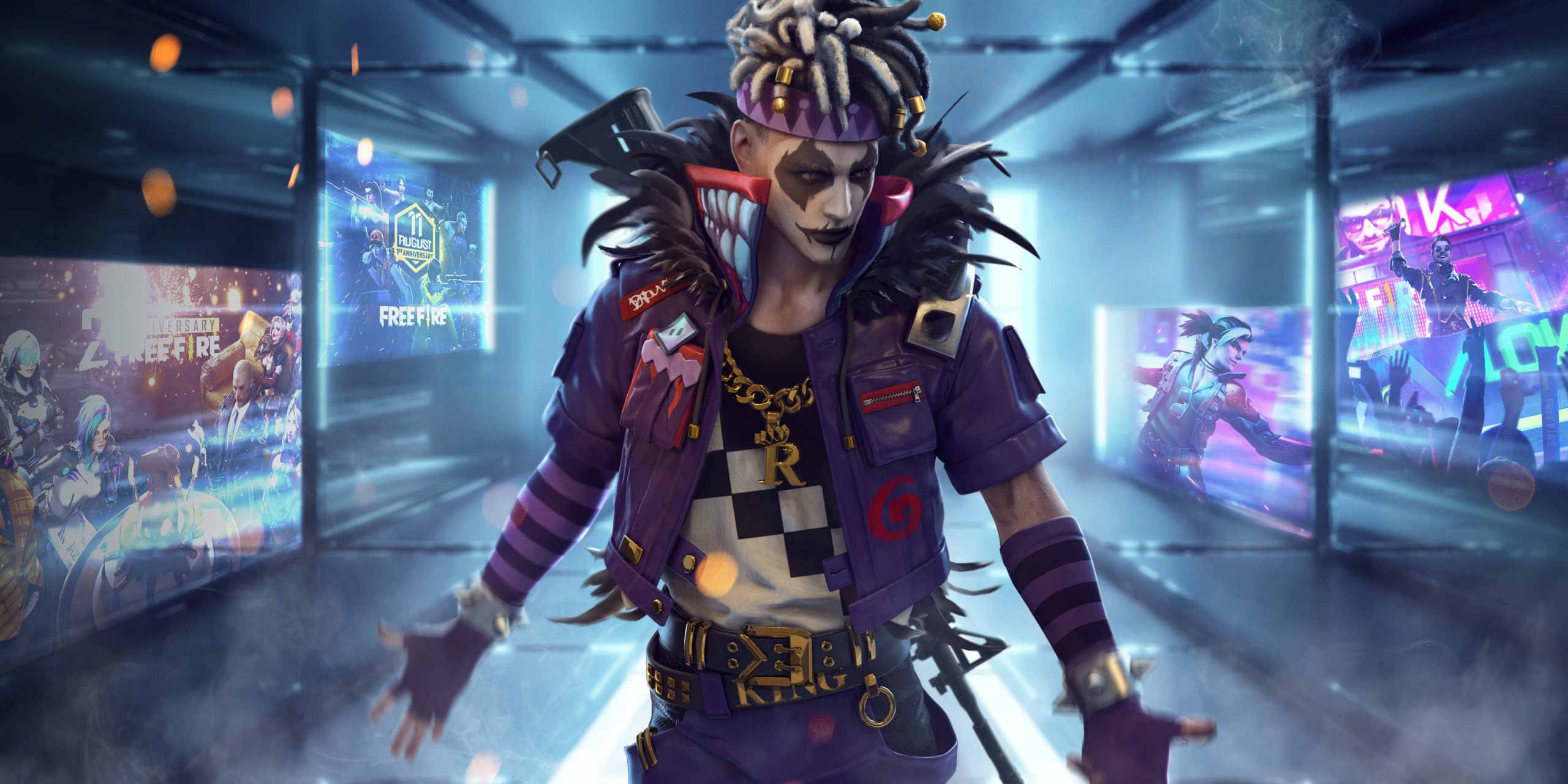 Free Fire: Com direito a personagem grátis, aniversário de 3 anos do jogo chega recheado de recompensas a comunidade