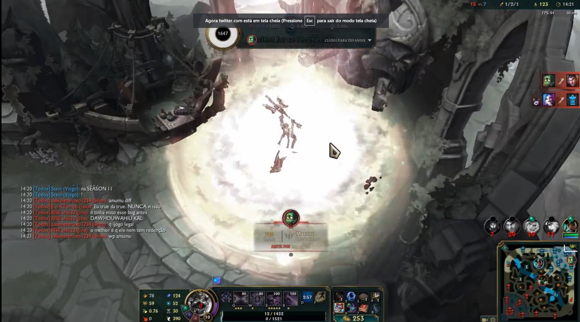 LoL: Redenção explosiva? Novo hack aparece na soloQ; veja o vídeo