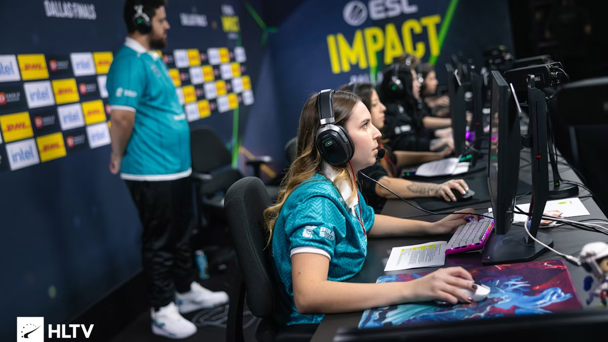 CS2: Sem vencer, MIBR feminino é eliminado da ESL Impact S7 Finals