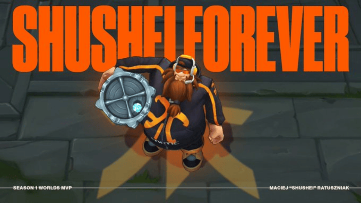 LoL: Riot homenageia Shushei com título e skin Fnatic Gragas grátis