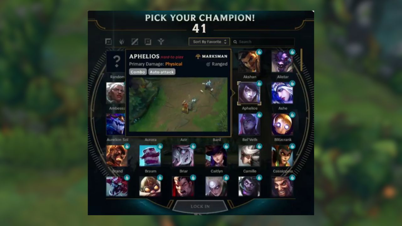 LoL: Tela de Escolha de Campeão se tornará mais informativa