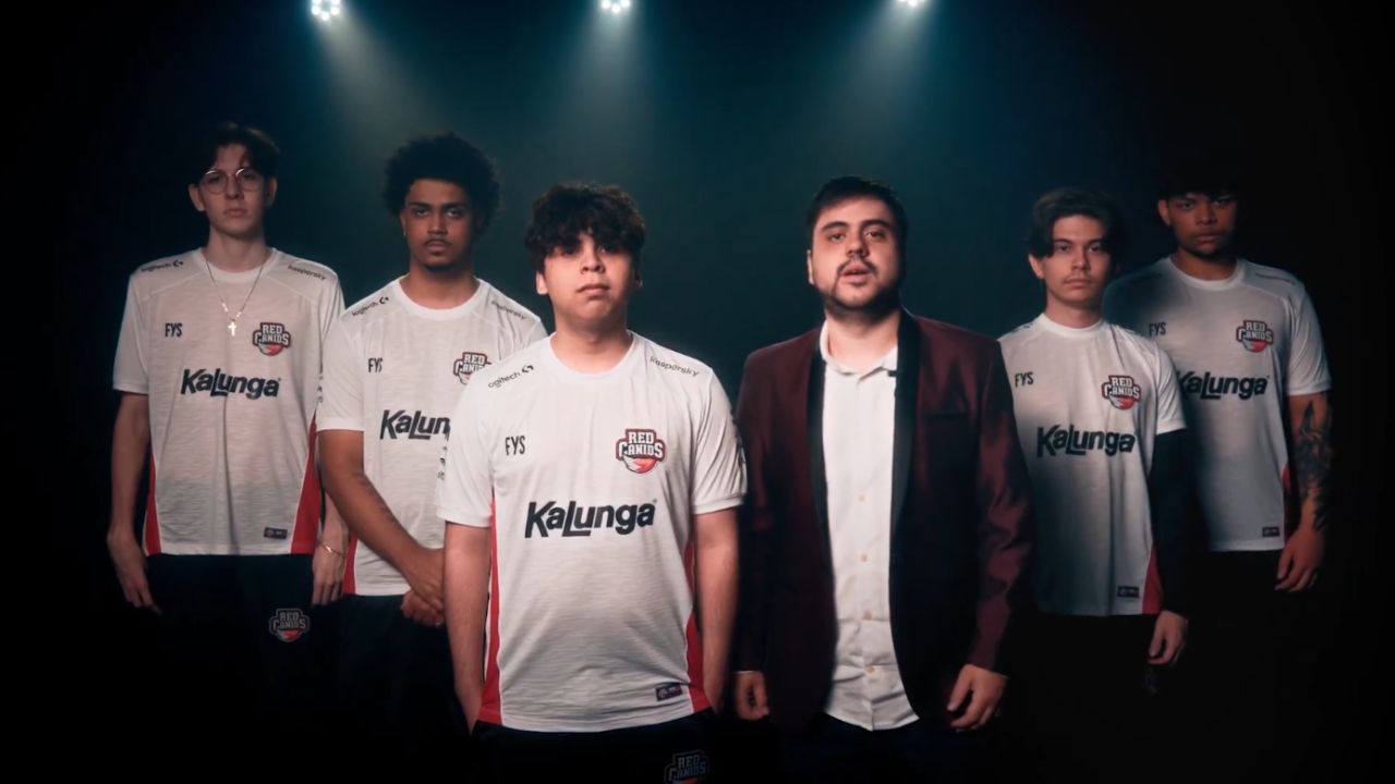 LTA Sul 2025: RED Canids anuncia sua escalação e coach Tockers