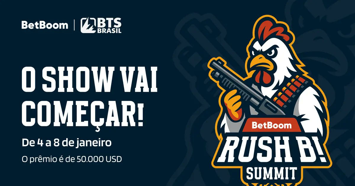 BetBoom RUSH B! Summit: Todos os times que jogarão o torneio