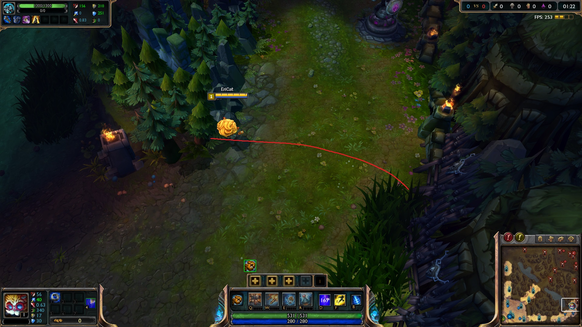 Ganhando a Bot Lane com o All-in no Level 2