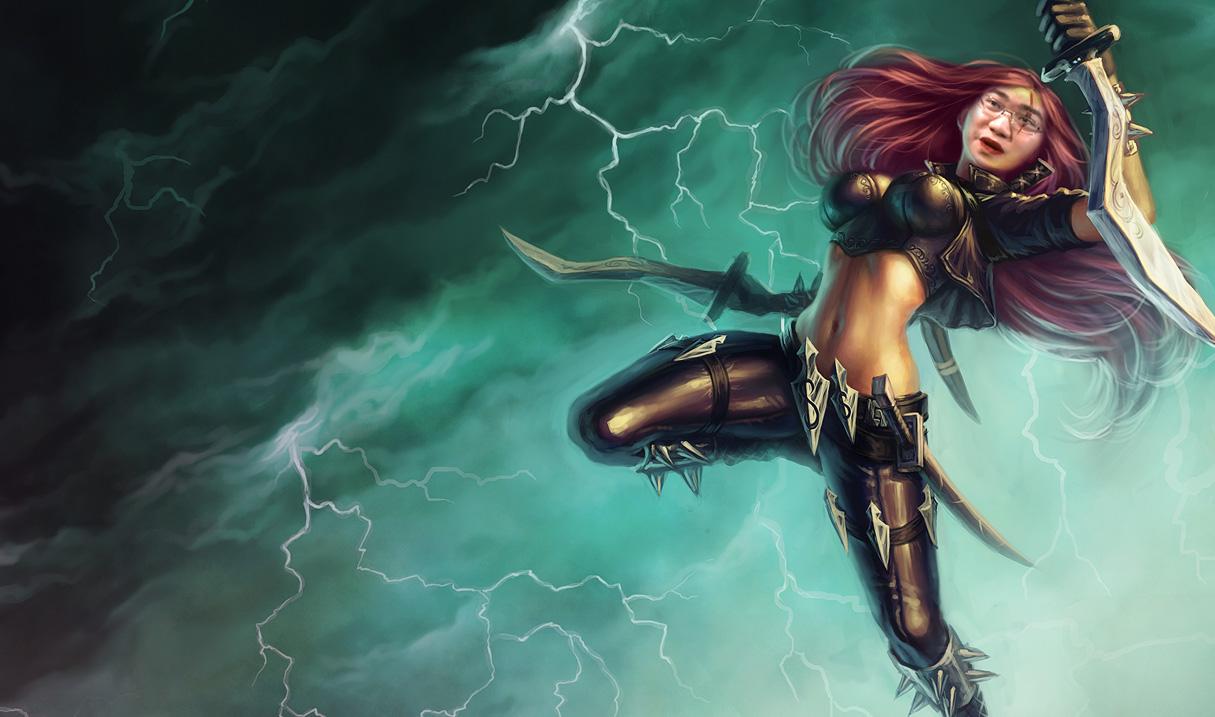Scarra realiza um Insta Pentakill de Katarina