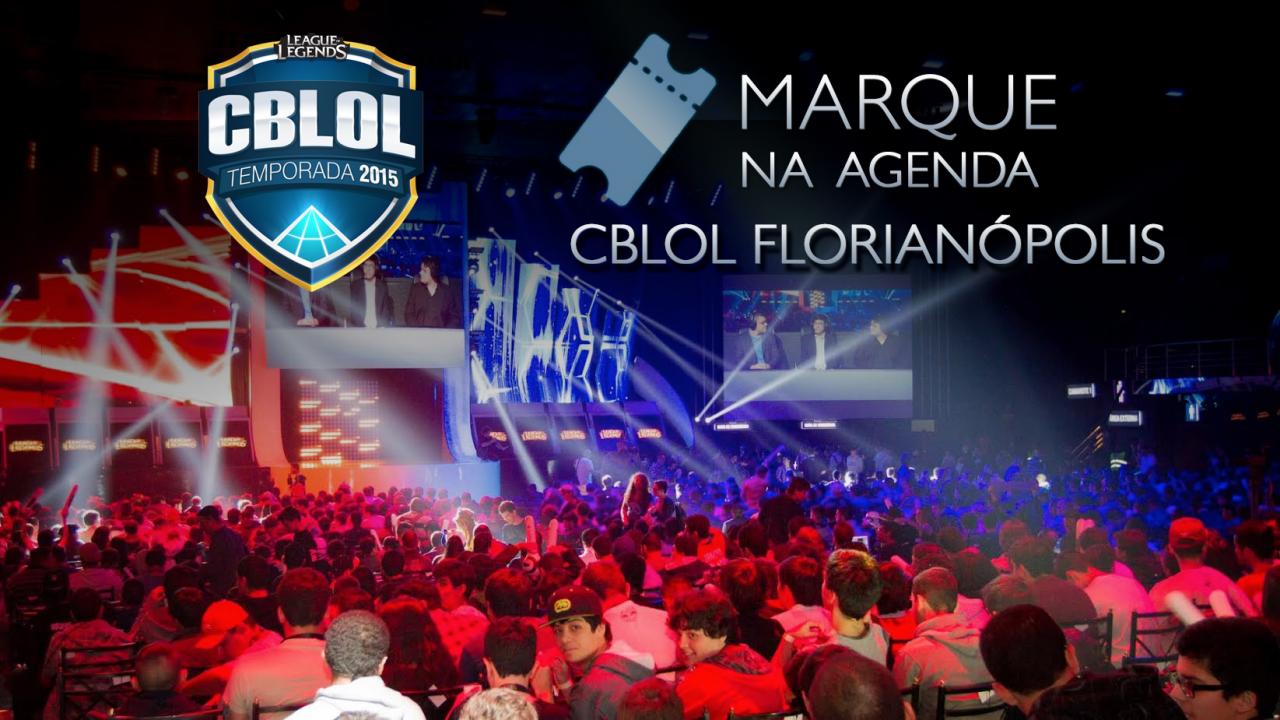 Em breve: ingressos para o CBLoL Floripa