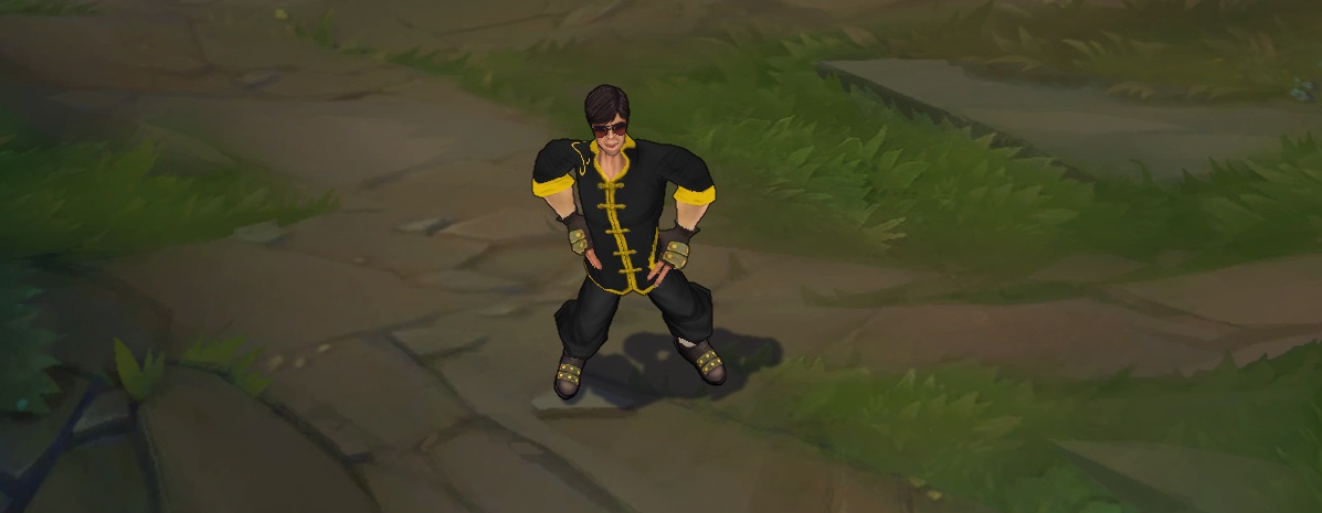 PBE 9/4 – Lee Sin Punhos de Aço com o Pacote Chroma