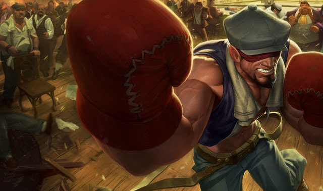 PBE 20/5 – Splash Art do Knockout Lee Sin, Nightmare Tryndamere e Order of the Lotus Irelia