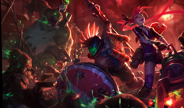 PBE 21/10 – Voz do Provável novo Campeão “Illaoi” e Splash Art das Skins Slayer