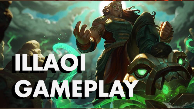 Gameplay com a Illaoi, a nova campeã do League of Legends