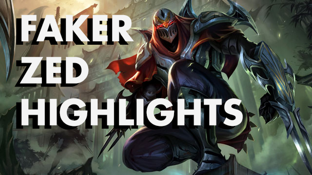 Confira os melhores momentos de Faker jogando de Zed na soloQ