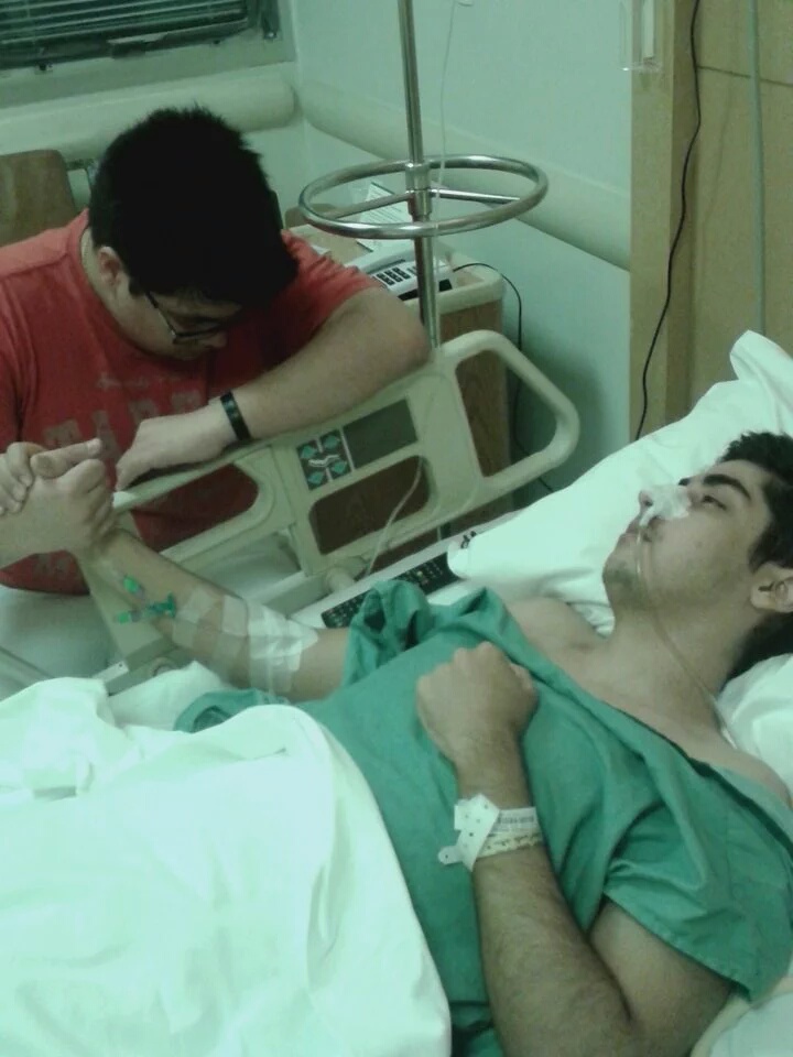 Baiano passa por Cirurgia e deve ficar alguns dias Internado