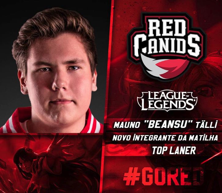 Red Canids anuncia top laner europeu