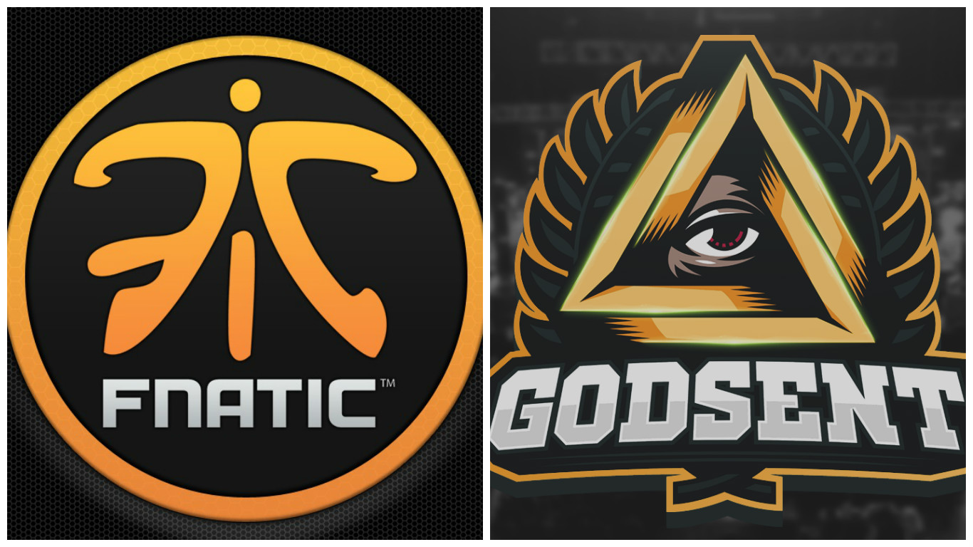 fnatic e GODSENT anunciam troca de cinco jogadores