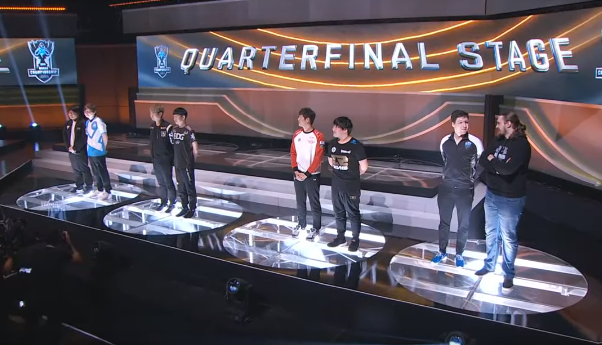 Jogos das quartas de final do Mundial são definidos