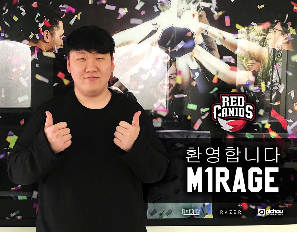 Red Canids anuncia contratação do coreano M1rage
