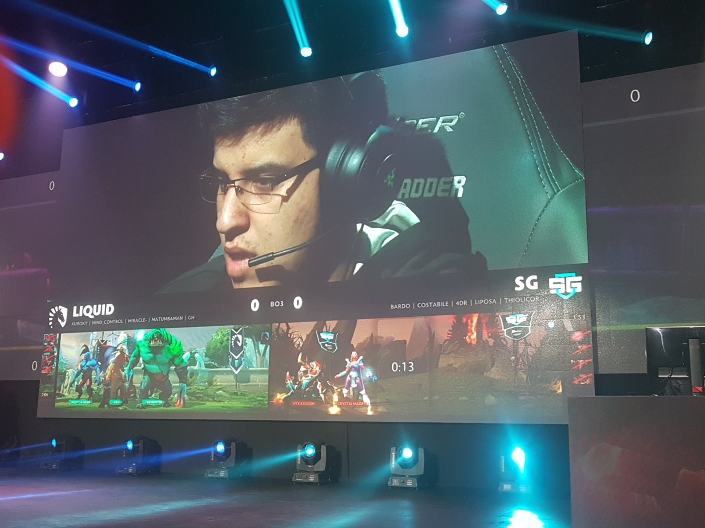 SG e-sports é derrotada pela Team Liquid e cai para a lower bracket na StarLadder i-League 3