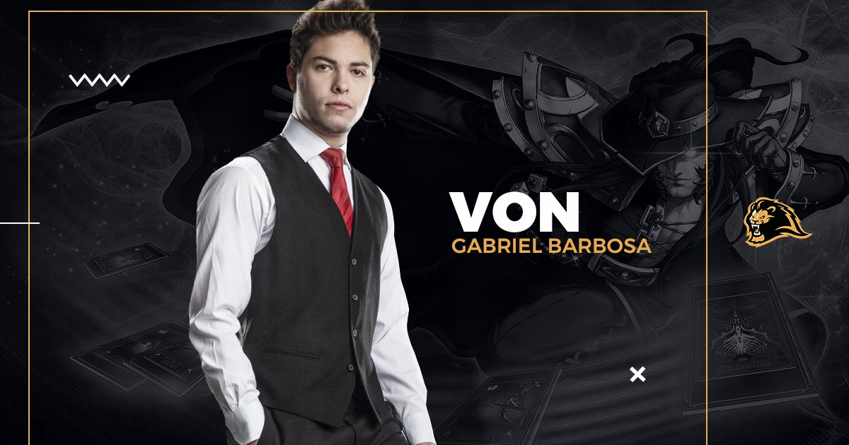 Lyon Gaming assina com brasileiro Von para 2018