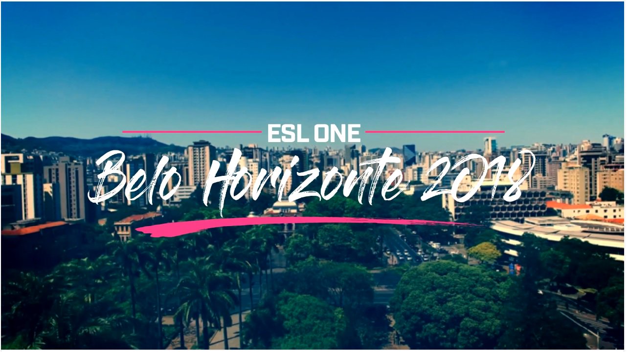 ESL One Belo Horizonte 2018 é anunciada!