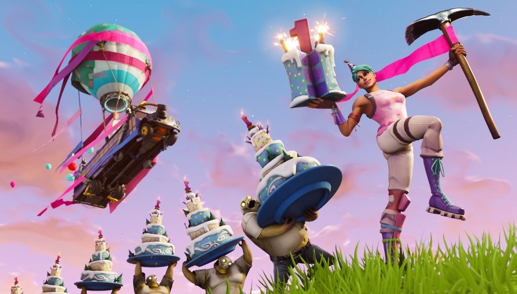 Dia 24 de julho será o 1° aniversário do Fortnite, confira os prêmios que você pode ganhar