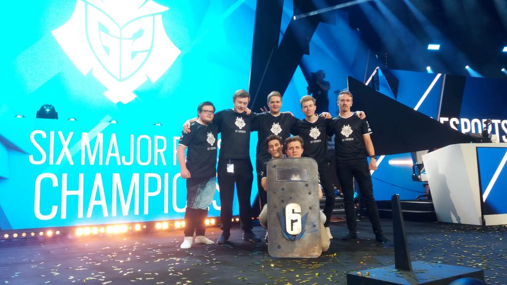 Dominante, G2 conquista título do Rainbow Six Major Paris