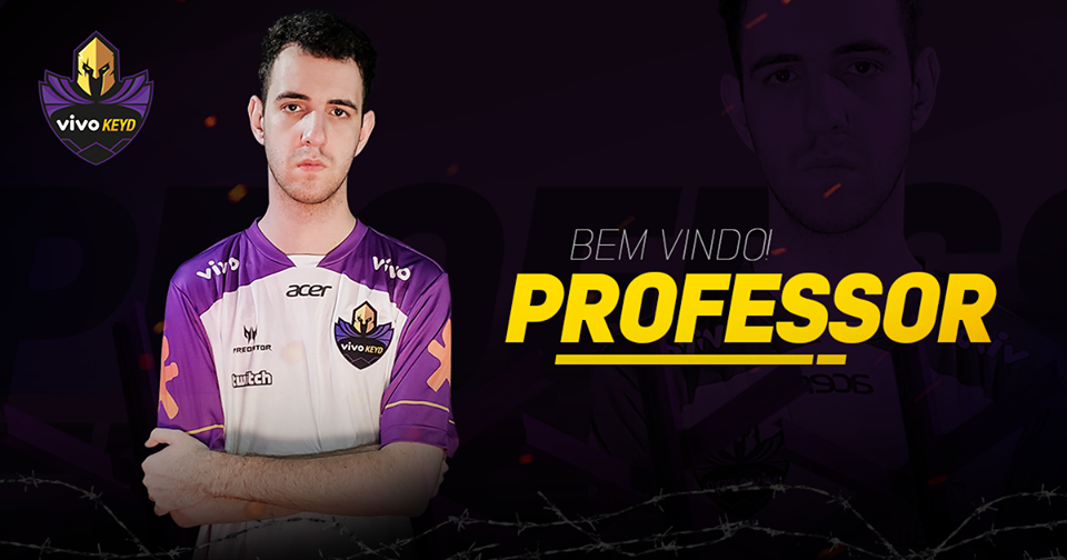 Professor é o novo reforço da Vivo Keyd