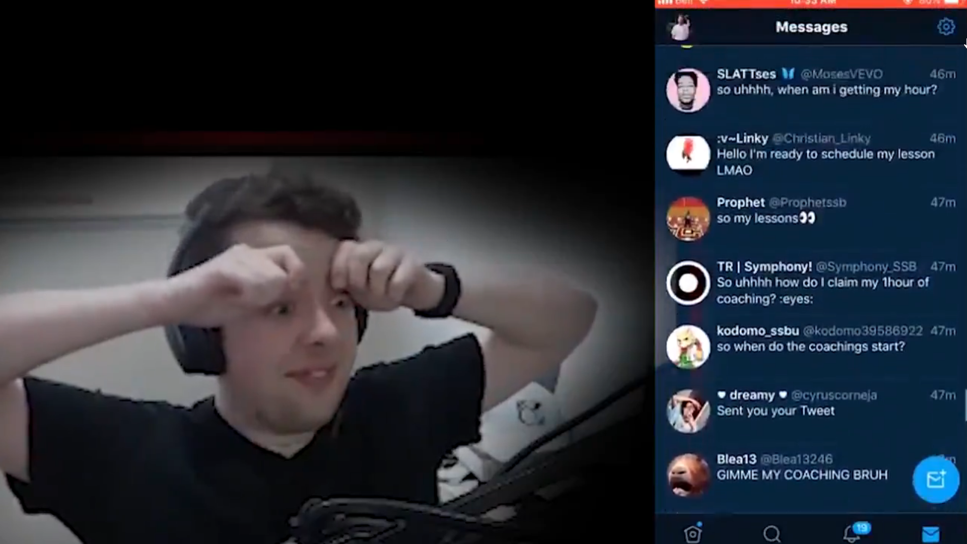 Esse profissional de Smash Bros fez uma aposta na E3 2019 e se ferrou bonito