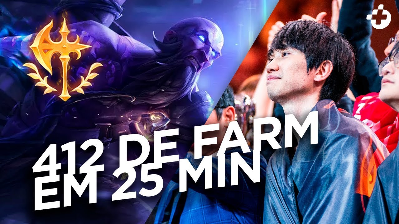 LoL: Fãs desafiam Doinb e ele faz 412 de farm em 25 minutos