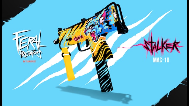 CS:GO: Artista brasileira comenta sobre o processo de produção da MAC-10 Stalker, nova skin do jogo