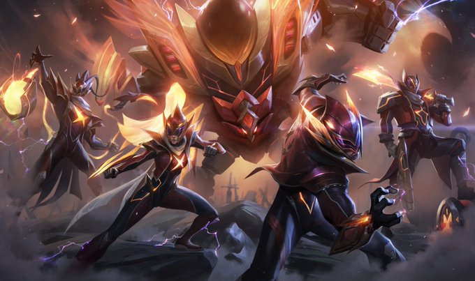LoL: Riot divulga as skins da FunPlus Phoenix
