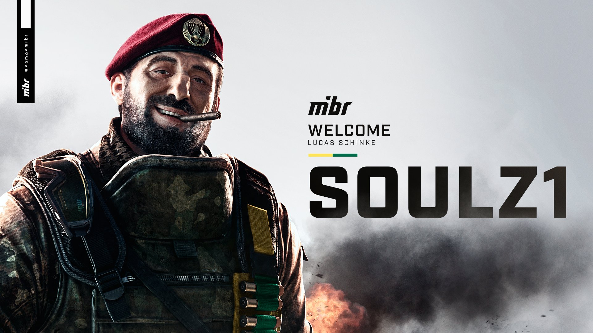 R6: soulz1 é confirmado como novo jogador da MIBR