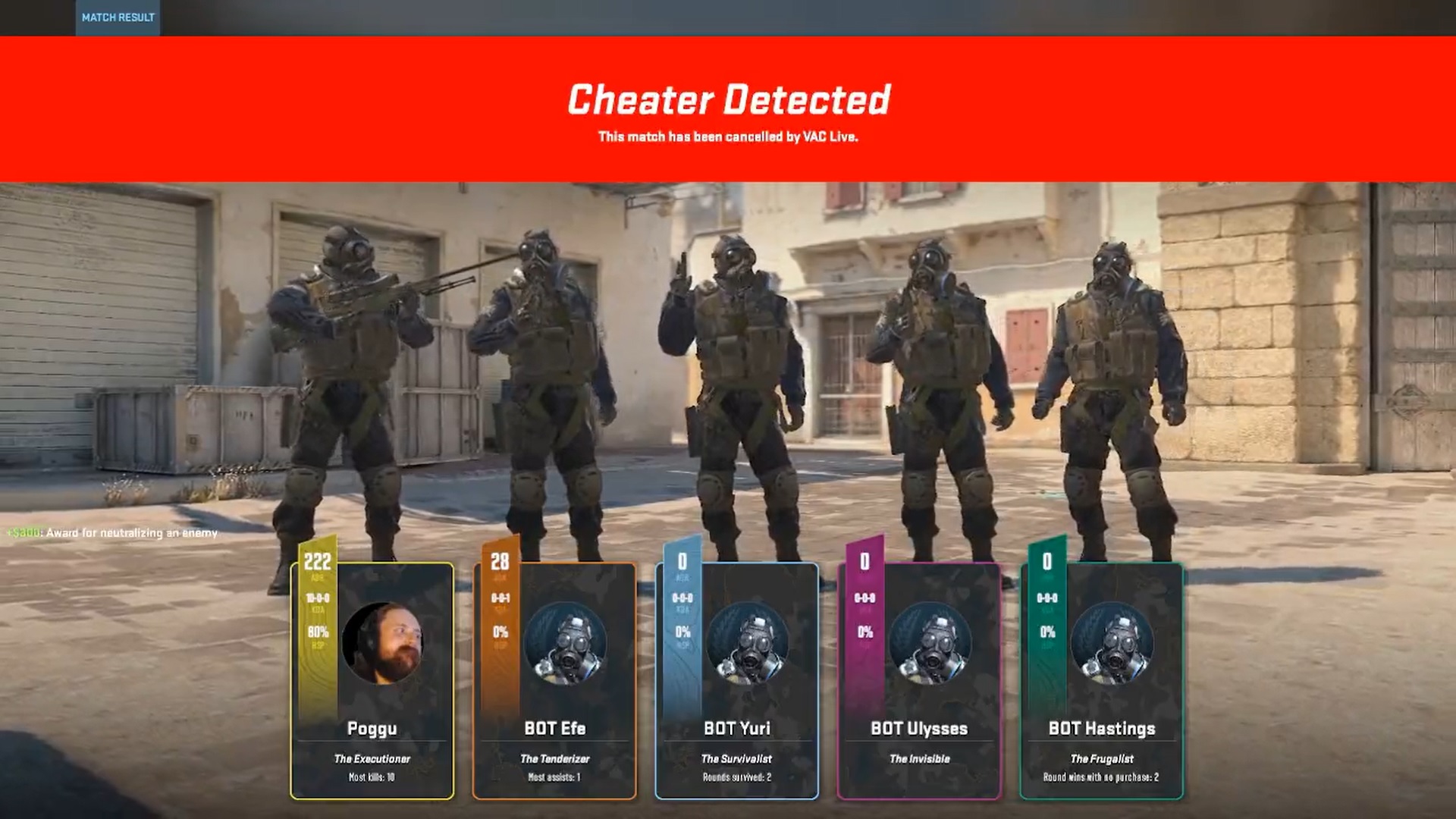 CS2: Valve promove onda de banimentos e quase 5 mil contas caem em um dia