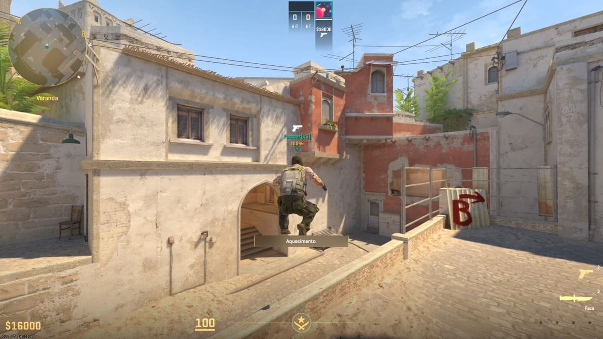 Bunny hop no CS2: o que é e como pular no scroll