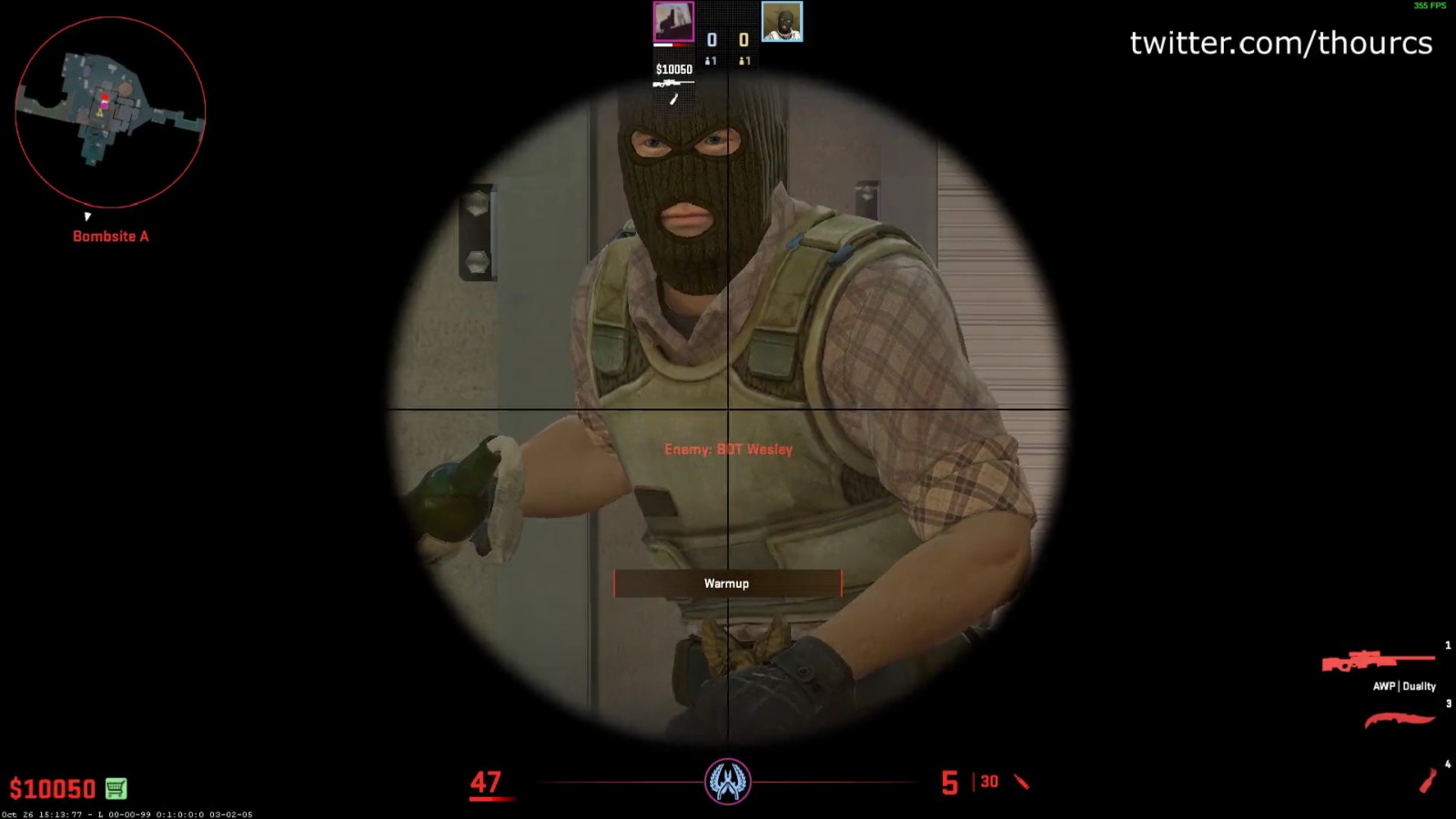 CS2: Novo bug deixa jogador invisível