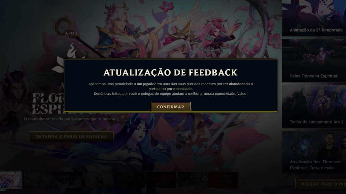 LoL: Comunidade elogia novo sistema de exposição de trolls